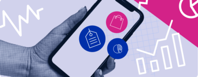 picture of phone to represent conversion rates in ecommerce with sms