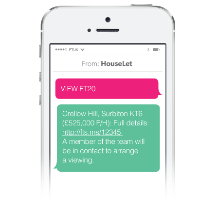 Receive SMS Update