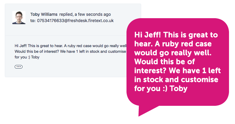 Send SMS Text Messages via your Freshdesk tickets