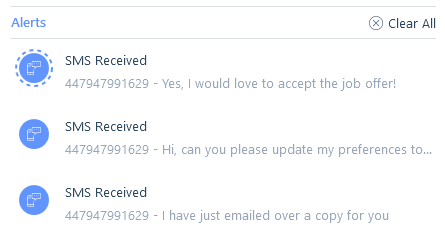 Send two way SMS via itris