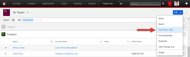 Upload Eventbrite SMS Contacts