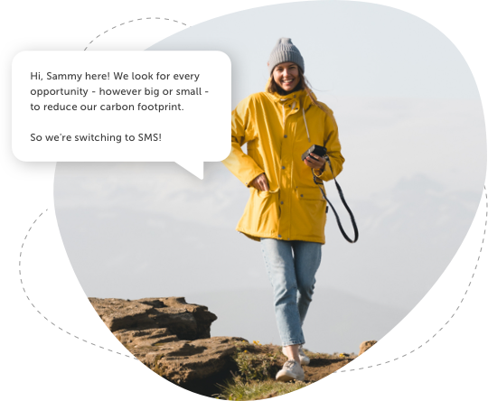 Sammy switching to SMS marketing