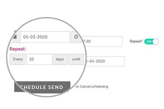 Schedule Time & Date