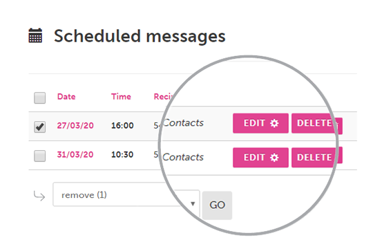 Scheduled Messages