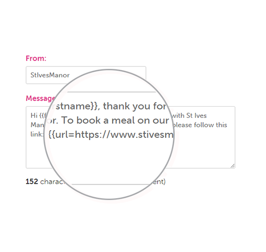 SMS Tracking Urls