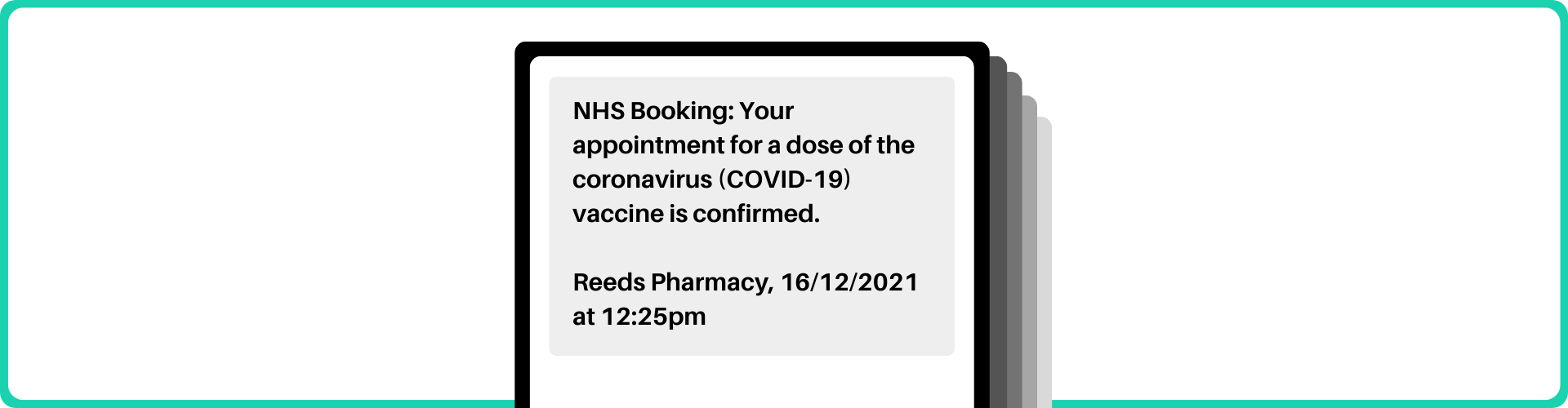 Healthcare appointment confirmation