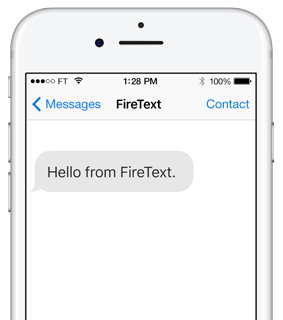 FireText SMS Message